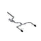 MBRP Dual Split Rear Exit Exhaust, 19-21 VW Jetta GLI T304 3" Cat-Back, Carbon Fiber Tips S46083CF