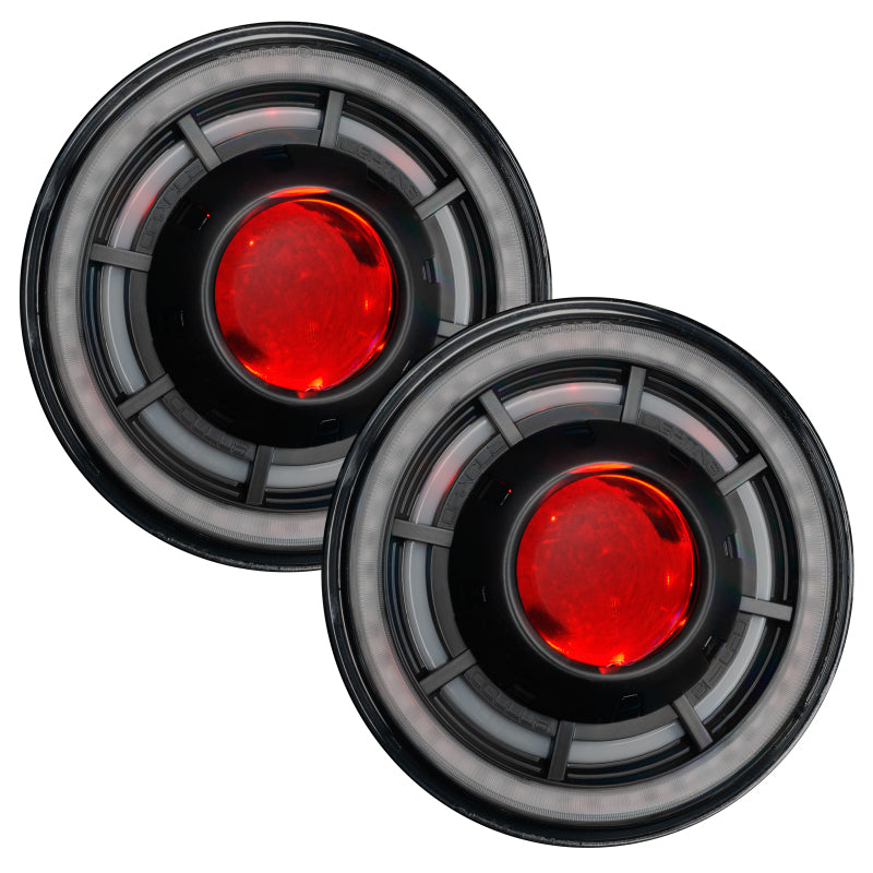 ORACLE Lighting Oculus 7" ColorSHIFT Bi-LED Projector Headlights for 07-18 Jeep Wrangler JK 5876-335