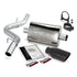 Banks Power Monster Exhaust System Single Exhaust 97-99 Wrangler 2.5/4.0L Slipfit w/Blk Tip 51312-B