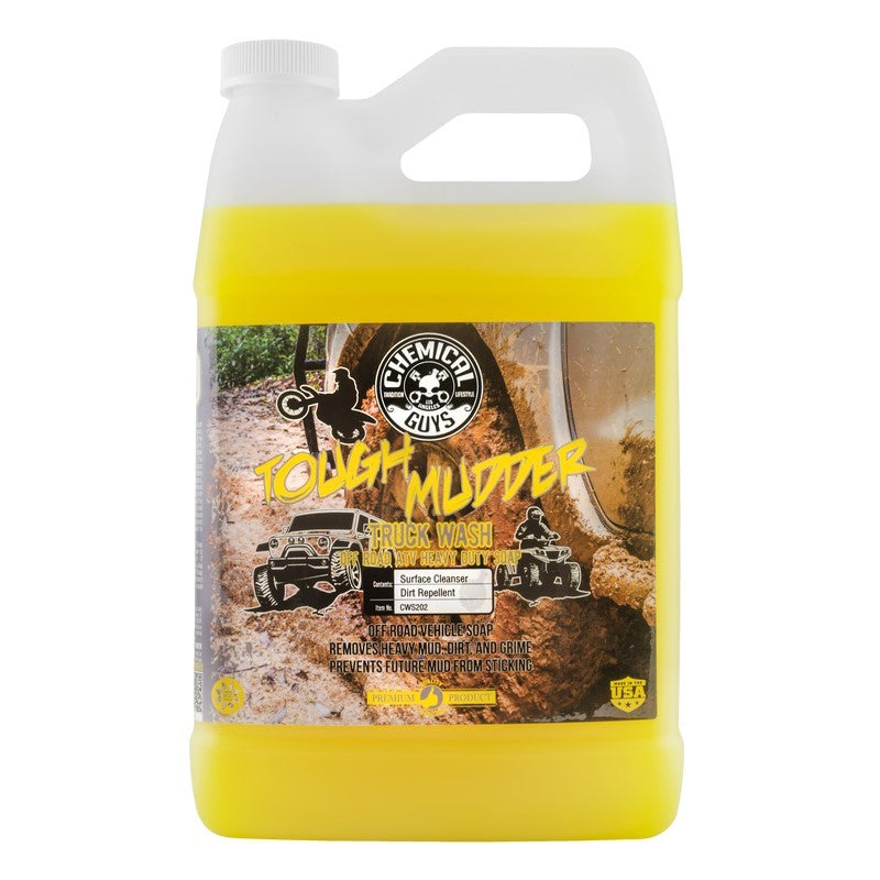 Chemical Guys Tough Mudder Off-Road Truck/ATV Heavy Duty Wash Soap (Set of 4 x 1 Gallon) CWS202