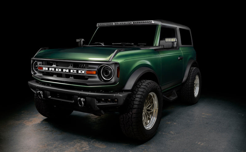 ORACLE Lighting Integrated Windshield Roof Carbonized Grey LED Light Bar System 5888-023-MF