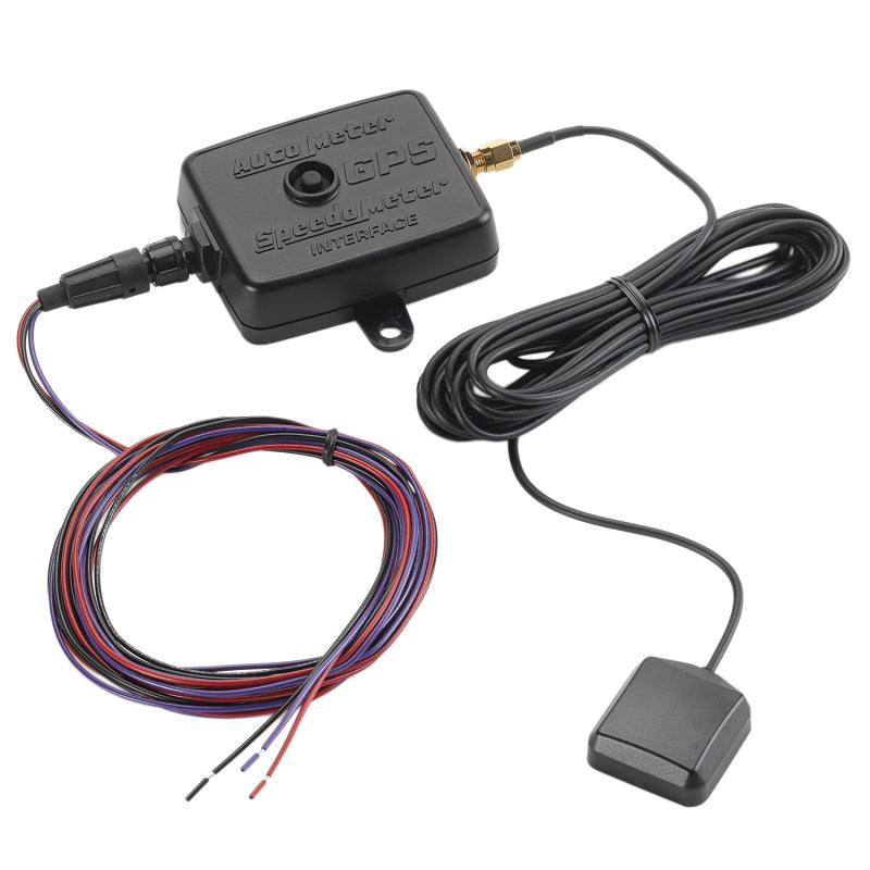 Autometer Universal Sensor GPS Speedometer Interface Module 16ft Cable, GPS Antenna 5289