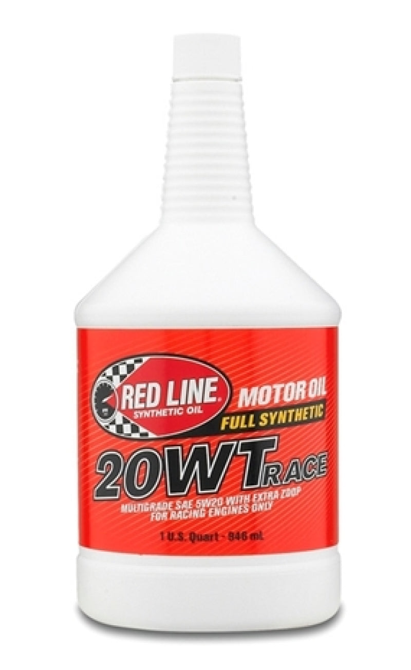 Red Line 20WT Synthetic Racing Oil (Set of 12 x 1 Qt. Bottle) 10204
