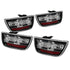 Spyder Chevy Camaro 10-13 LED Tail Lights Black ALT-YD-CCAM2010-LED-BK