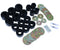 Energy Suspension 03-09 Toyota 4Runner/GX470 / 07-14 FJ Cruiser Black Body Mount Bushing Set