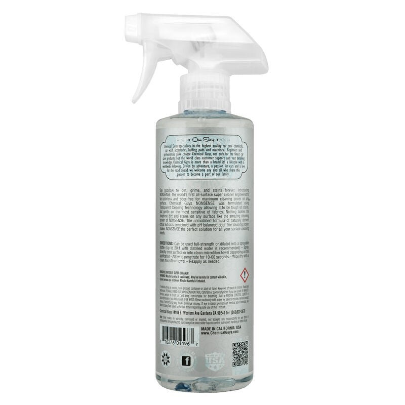 Chemical Guys Nonsense Colorless & Odorless All Surface Cleaner (Set of 6 x 16 Oz.) SPI_993_16