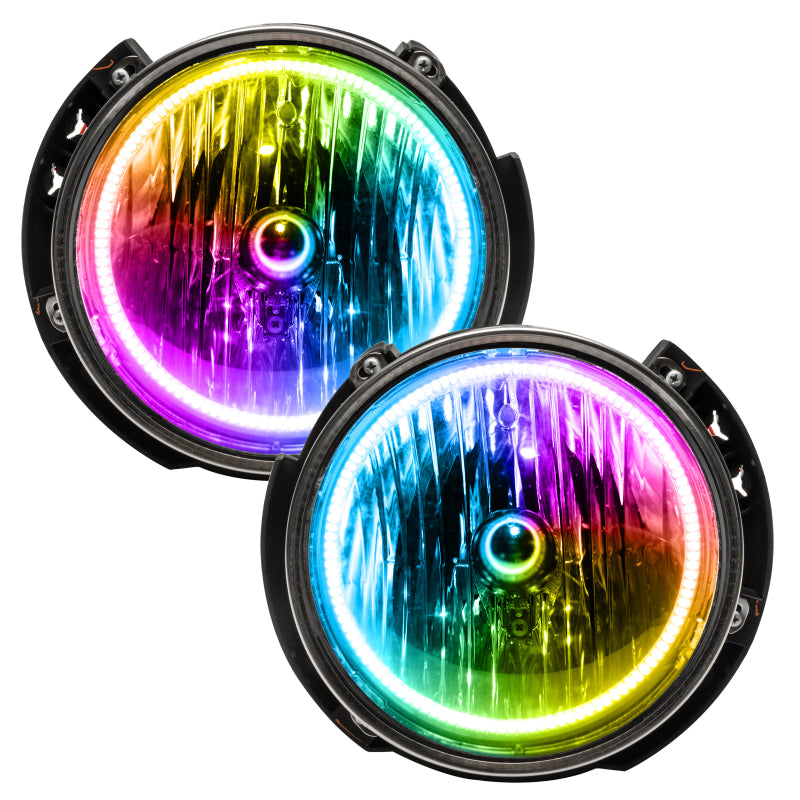 ORACLE Lighting  Dynamic ColorSHIFT Pre-assembled Headlights for 07-16 Jeep Wrangler JK 7079-332