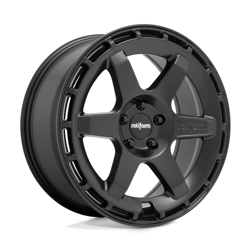 Rotiform R186 KB1 Wheel 19x8.5 5x108 42 Offset - Matte Black