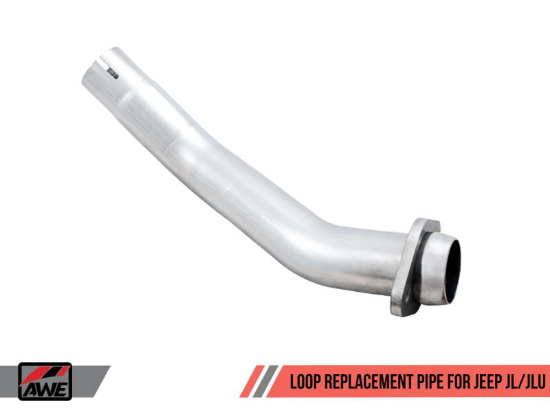 AWE Tuning Loop Replacement Pipe for 18-21 Jeep Wrangler (JT/JL/JLU) 3220-11001