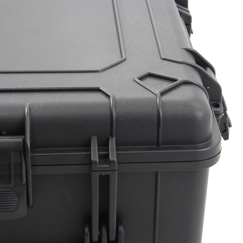 Go Rhino XVenture Gear Hard Case - Large 20in. / Lockable / IP67 / Automatic Air Valve - Tex. Black