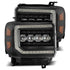 AlphaRex NOVA LED Projector Headlights Plank Style Black for 14-18 GMC Sierra 880617