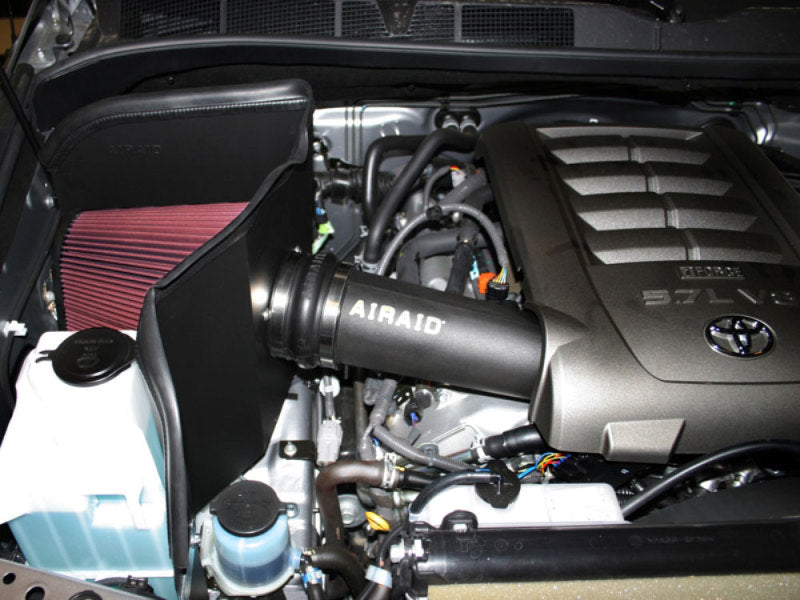 Airaid 07-14 Toyota Tundra/Sequoia 4.6L/5.7L V8 CAD Intake System w/ Tube (Dry / Red Media)