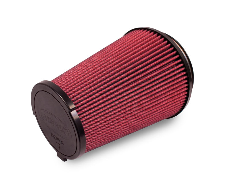 Airaid 10-14 Ford Mustang Shelby 5.4L Supercharged Direct Replacement Filter - Oiled / Red Media