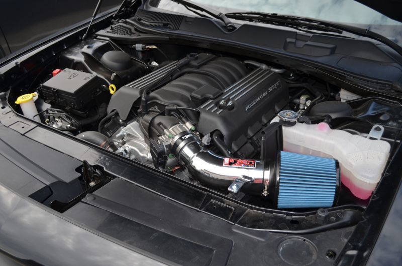 Injen Wrinkle Black PF Short Ram Cold Air Intake System - PF5064WB