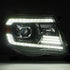 AlphaRex LUXX LED Projector Headlights Plank Style Black for 05-11 Toyota Tacoma 880741