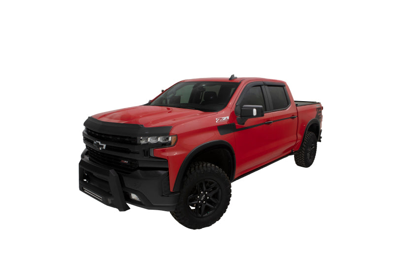 AVS 22-23 Chevrolet Silverado 1500 (Excl. ZR2/LT Trail Bss) Aeroskin II Low Prof Hood Shield - Blk