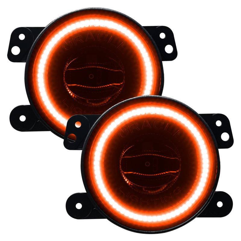 ORACLE Lighting High Performance Dynamic ColorSHIFT 20 W LED Fog Lights for Jeep JK/JL/JT 5846-332