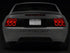 Raxiom 99-04 Ford Mustang Excluding 99-01 Cobra Icon LED Tail Lights- Black Housing (Smoked Lens)