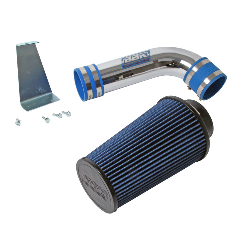 BBK 86-93 Mustang 5.0 Cold Air Intake Kit - Standard Style - Chrome Finish