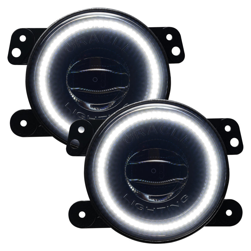 ORACLE Lighting High Performance Dynamic ColorSHIFT 20 W LED Fog Lights for Jeep JK/JL/JT 5846-332