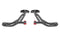 BMR 10-14 Ford Mustang / Shelby GT500 Non-Adj. Lower A-Arms (Poly/Delrin) - Black Hammertone
