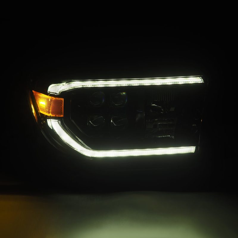 AlphaRex NOVA LED Projector Headlights Alpha-Black for 07-13 Toyota Tundra 880820