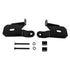 KC HiLiTES 18-19 Jeep Wrangler JL A-Pillar Light Mount Bracket Set (Pair) - Black