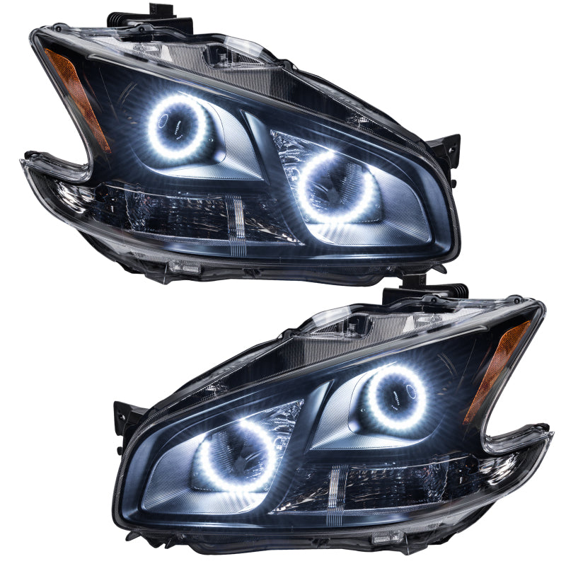 ORACLE Lighting Pre-Assembled White Headlights (Non-HID)-Chrome for 09-13 Nissan Maxima 7177-001