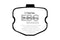 EBC 06-08 Chevrolet Corvette (C6) 7.0 (Z06) Bluestuff Front Brake Pads