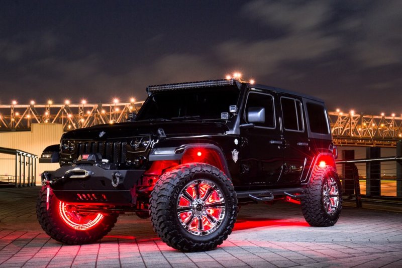 ORACLE Lighting VECTOR PRO-Series Full LED Grill for Jeep Wrangler JL/JT 5837-PRO