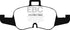 EBC 16-17 Audi TT Yellowstuff Front Brake Pads
