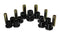 Energy Suspension 99-04 Ford F-350 2wd/F-250 SD 4wd/F-350 4wd Black Rear Leaf Spring Bushing Set