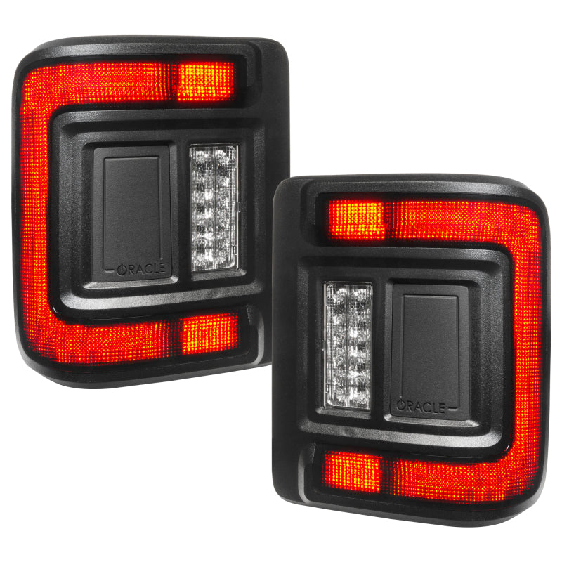 ORACLE Lighting Tinted LED Flush Mount Tail Light for 2018+ Jeep Wrangler Rubicon/Sport 5884-504-T