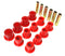 Energy Suspension Spring & Shackle Bushing - Red