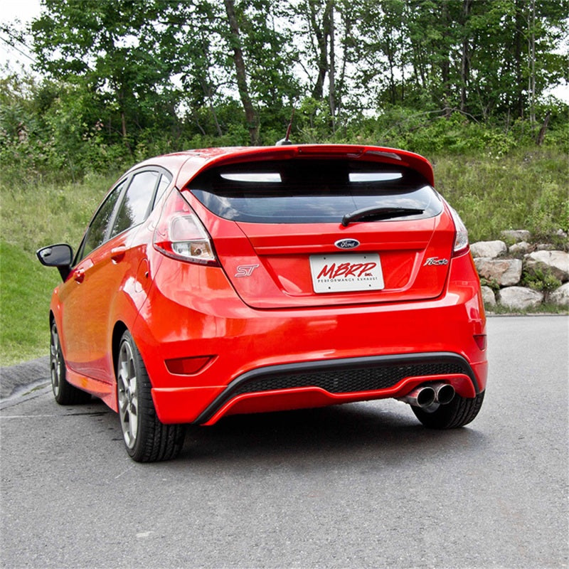 MBRP EcoBoost Dual Outlet 14-19 Ford Fiesta ST 1.6L 3" Cat Back S4202AL