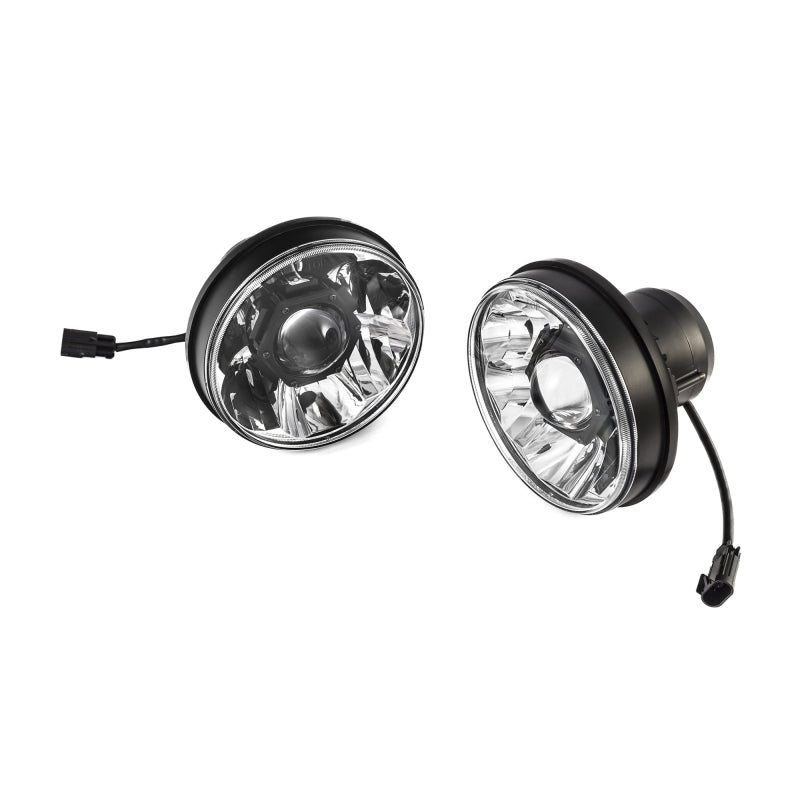 KC HiLiTES 18-20 Jeep JL/JT 7in. Gravity LED Pro DOT Approved Replac. Headlight (Pair Pack Sys)