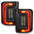 ORACLE Lighting Flush Mount Tinted LED Tail Lights for 07-17 Jeep Wrangler JK 5891-504-T