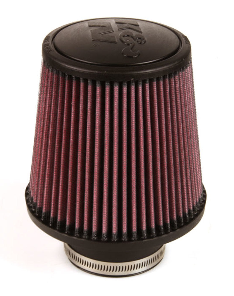 K&N Universal Rubber Air Filter - Round Tapered 6in Base OD x 3in Flange ID x 6in H RE-0930