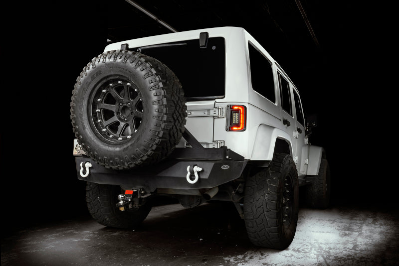ORACLE Lighting Flush Mount Tinted LED Tail Lights for 07-17 Jeep Wrangler JK 5891-504-T