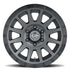 ICON Compression 18x9 6x5.5 0mm Offset 5in BS 106.1mm Bore Double Black Wheel