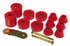 Prothane 73-80 GM Body Mount 12 Bushing Kit - Red