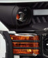 AlphaRex LUXX LED Projector Headlights Plank Style Black for 15-17 Ford F-150 880167