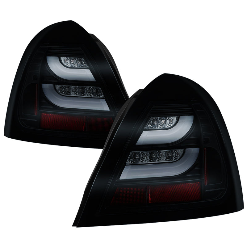 Spyder 04-08 Pontiac Grand Prix Light Bar LED Tail Light - Black Smoke (ALT-YD-PGP04-LED-BSM)