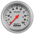 Autometer Ultra-Lite Series Tachometers 3-3/8 87.5mm 10K RPM In Dash 4497