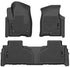 Husky Liners 21-23 Suburban/Tahoe/Yukon/Yukon XL Weatherbeater Front & 2nd Seat Floor Liners - Black
