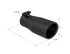 MBRP 3.75" OD Oval 2.5" inlet 7 1/16" length Black, Universal Tip - T5116BLK