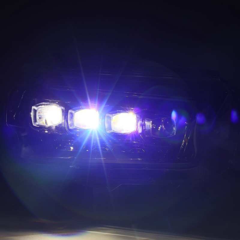 AlphaRex NOVA LED Projector Headlights Plank Style Alpha Black for 10-13 Toyota 4Runner 880758