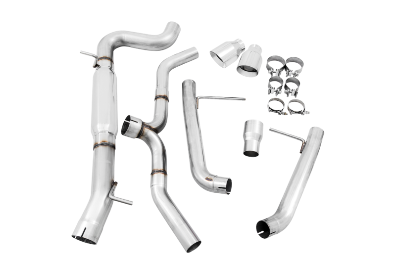 AWE Tuning Track Edition Exhaust Chrome Silver Tips for VW Golf Alltrack /Sportwagen 4Motion 3020-32044