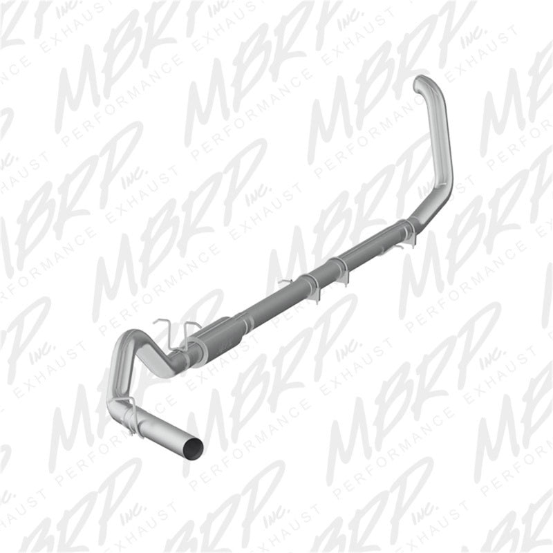 MBRP 4" Turbo Back, Single Side P Series Exhaust For 99-03 Ford F-250/350 7.3L S6200P