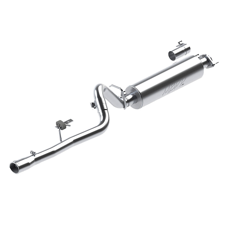 MBRP 2.5" Cat Back Single AL Exhaust For 86-01 Jeep 2.5/4.0L Cherokee S5534AL